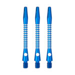 Anodised Aluminium Re-Grooved Short Type b Blue