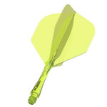 Fusion Integrated Flight & Shaft Fluoro Yellow Short