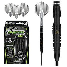 Winmau Sniper Black 24 gram 90% Tungsten