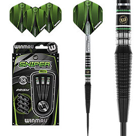 Winmau Sniper Black 24 gram 90% Tungsten (new)